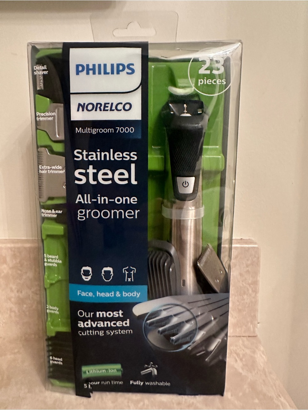 Multigroom 7000 Stainless Steel All-in-One Groomer - Silver & Black